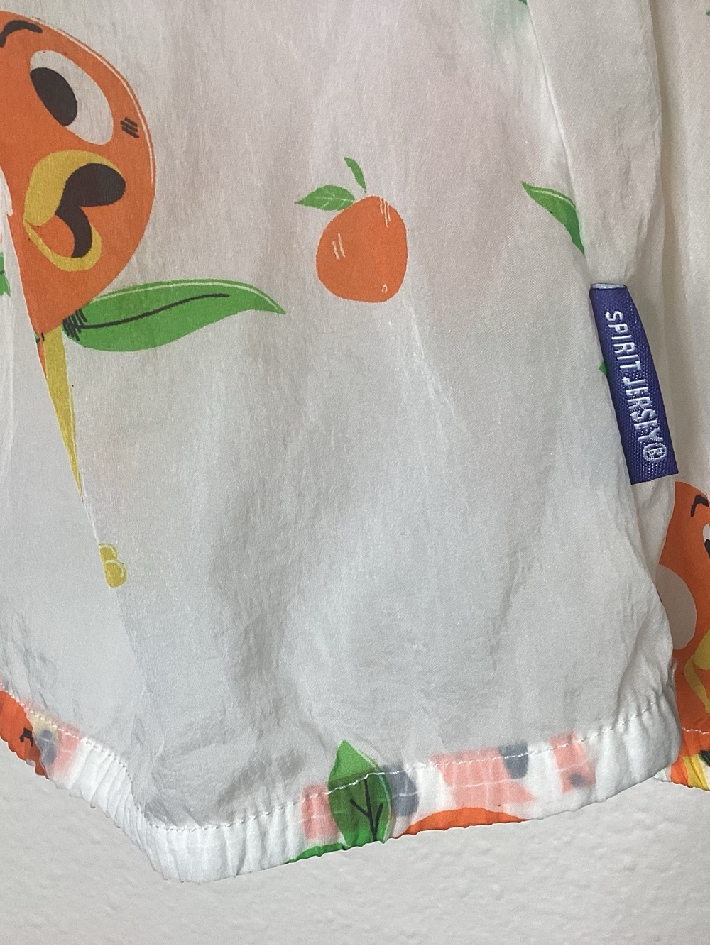 Disney Orange Bird Spirit Jersey Hoodie Windbreaker XL - Picture 4 of 8